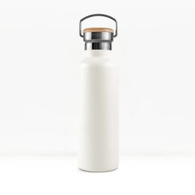 Bambaw duplafalú termosz kulacs - fehér (1000 ml)