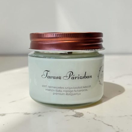 Szójaviasz gyertya-Tavasz Párizsban(Aurora Candle)