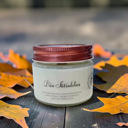 Szójaviasz gyertya - Dán Sütisdoboz (Aurora Candle)
