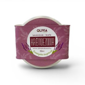 Olivia krémdezodor Teafa és levendula olajjal 50ml