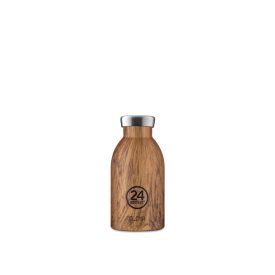   24BOTTLES Clima 330ml rozsdamentes acél termosz - SEQUOIA WOOD