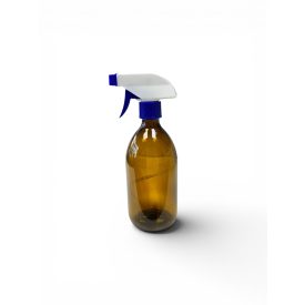 Háztartási barna üveg szórófejjel 500ml